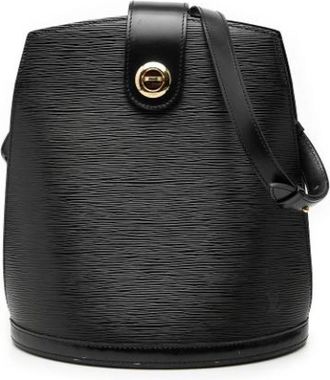 Louis Vuitton Pre-owned Cluny Schoudertas - Dames - Vintage Schoudertas - Zwart - ONE Size - Leer - Vintage