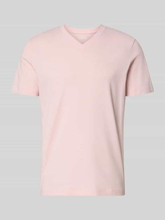 s.Oliver Red Label Regular Fit T-Shirt aus reiner Baumwolle in Rosa, Gr&ouml;&szlig;e 3XL