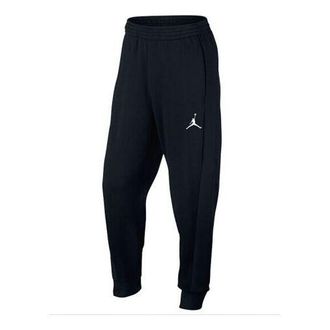 Air Jordan Flight Lite Cuffed Bundle Feet Sports Pants Black 822661-010