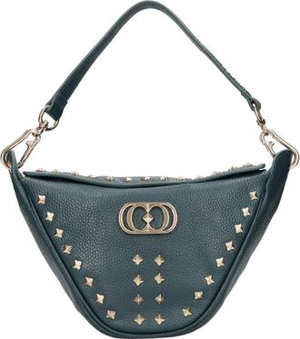 La Carrie Tassen.. Groen - Dames - Handtassen - Groen - ONE Size - Leer - Tassen