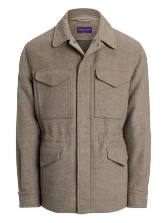 Ralph Lauren Purple Label Jack met zak - Beige