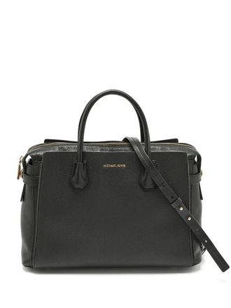 Michael Kors large Mercer leather tote bag - Black