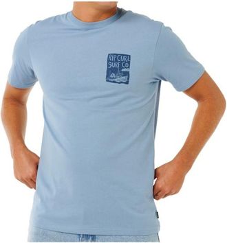 Rip Curl Keep On Trucking S/S Tee T-Shirt f&uuml;r Herren | blau