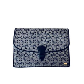 Celine Pre-owned Clutches, female, Blue, Size: ONE SIZE Pre-owned Leather celine-bags