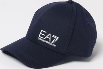 Emporio Armani Cappello in cotone con stampa logo