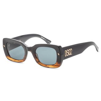 Dsquared2 Mens 51mm Brown Horn Sunglasses