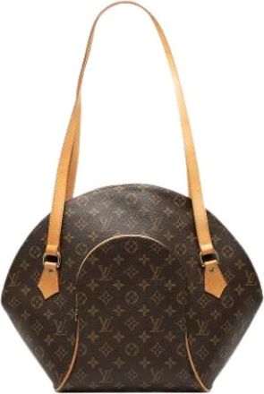 Louis Vuitton Pre-owned Shoulder Bags, female, Brown, Size: ONE SIZE Pre-owned Vintage Fabric Shoulder Bag