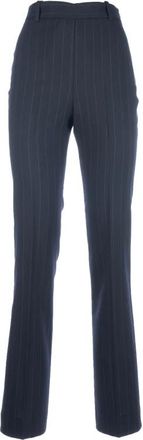 Pinko Wijde broek - Dames - Wijde Broeken - Blauw - XL - Broeken