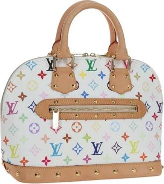 Louis Vuitton Pre-owned Alma GM Handbag - Dames - Vintage Handtas - Veelkleurig - ONE Size - Leer - Vintage