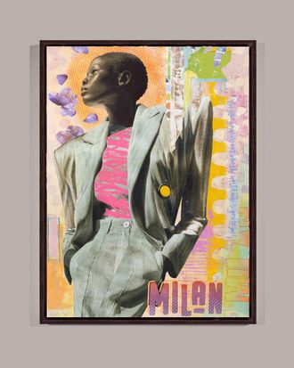 RFA Fine Art Fashion Fix Milan Wall Art on Canvas