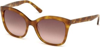 Web Eyewear WE0165 53F Womens Sunglasses Tortoiseshell Size 55