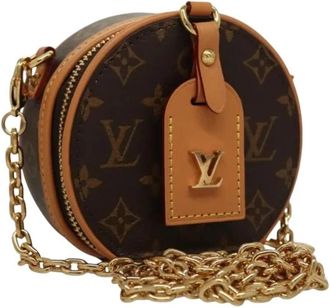 Louis Vuitton Pre-owned Canvas Mini Bag - Dames - Vintage Mini Tas - Bruin - ONE Size - Vintage