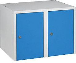 EKO V-part - Armario Superior M&uuml;nchen 2 Compartimentos Azul Luminoso