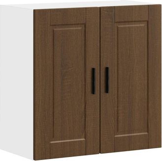 vidaXL Vidaxl - Armario de pared cocina Porto madera ingeniería roble marrón