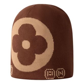 Louis Vuitton Louis Vuitton x Nigo LV Fit Monogram Beanie Brown M5248A
