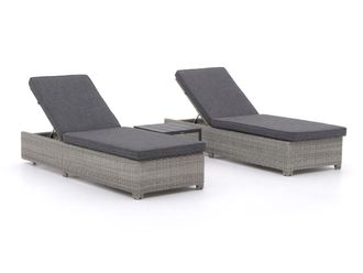 Intenso Furniture Intenso Carpino/Velino ligbed set 3-delig