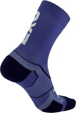 2XU Vectr Cushion Crew Socks in Future Dusk/white at Nordstrom, Size Small
