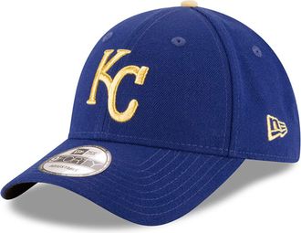 New Era Kansas City Royals Alt The League 9FORTY Adjustable Cap Adult Royal Blue - Gold