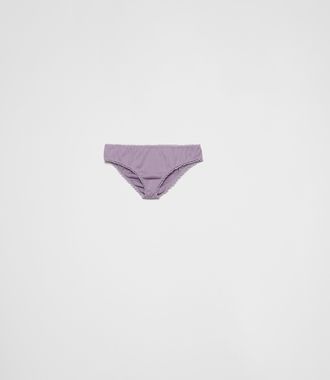 Prada Ribbed cotton panty
