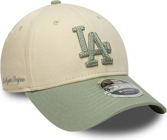 New Era Unisex Baseball Cap 9forty M-Crown La Dodgers Cream Cotton Hat