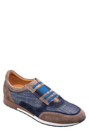 Mezlan Caleta Sneaker in Taupe/Blue at Nordstrom, Size 11.5