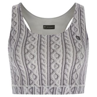 Freddy Reggiseno sportivo con stampa fotografica effetto tricot