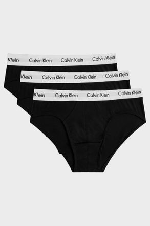 Calvin Klein Underwear 3 Pack Briefs, Black, Size: M