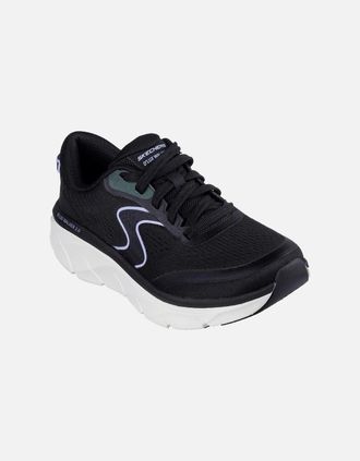 Skechers Womens DLux Walker 2.0 Active Pace Womens Trainers - Black - Size: 3