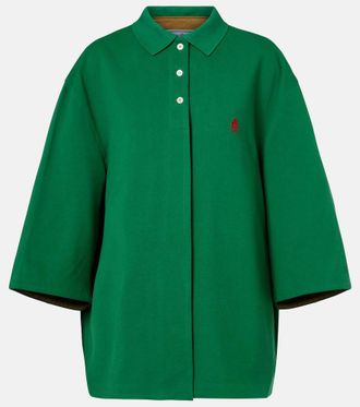 Prada Cotton piqu&eacute; coat