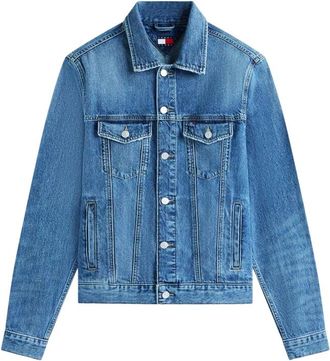 Tommy Jeans Ryan Regular Denim Jacket - Heren - Spijkerjassen - Blauw - M - Denim - Jassen