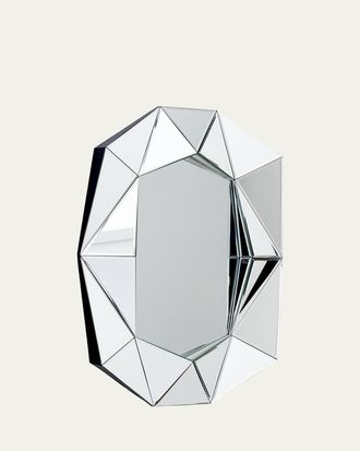 Reflections Copenhagen Small Diamond Silver Mirror