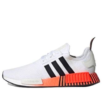 adidas NMD_R1 Glitch - White Solar Red FV3648