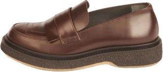 Adieu Paris Mocassins - Dames - Loafers - Bruin - 37 EU - Leer - Schoenen