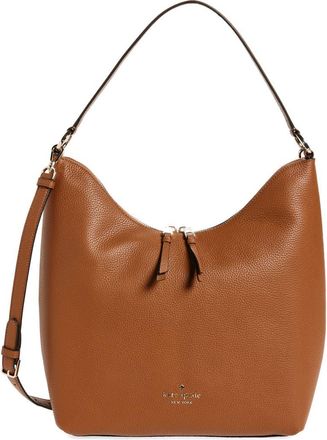 Kate Spade New York leather shoulder bag in Warm Gingerbread at Nordstrom Rack