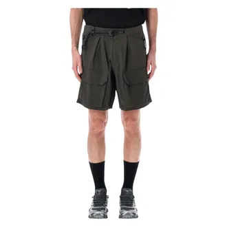 And Wander Casual Shorts, male, Gray, Size: XL Twill Cargo Short