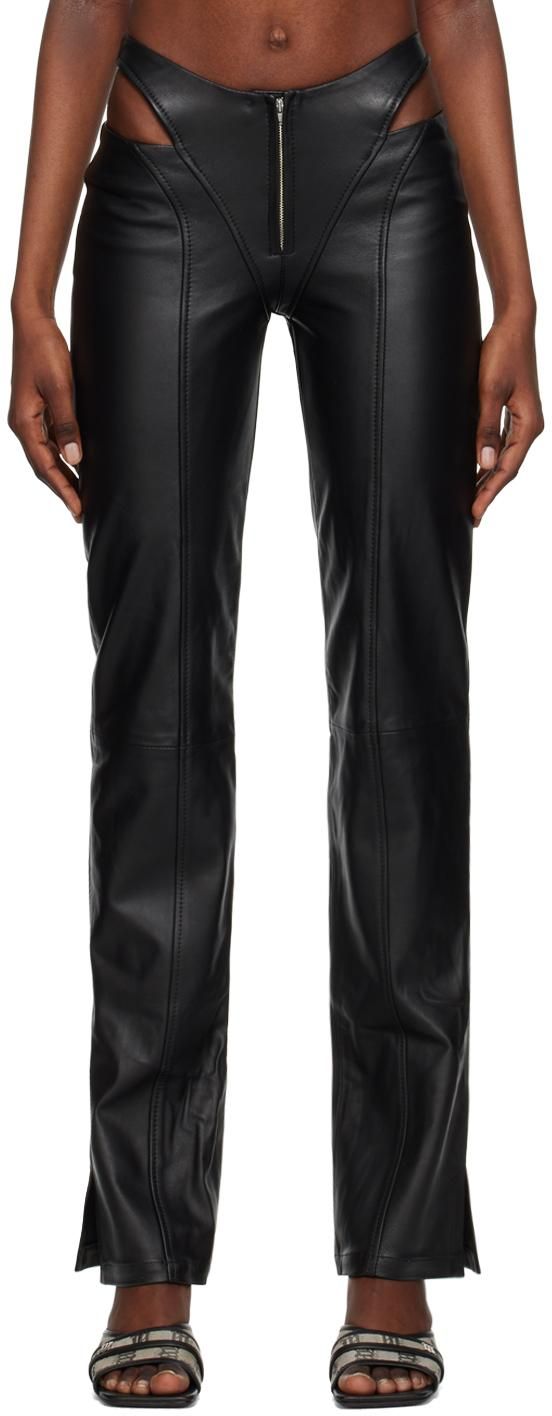 パンツ MSGM PANTS (3742MDP03247806) パンツ MSGM FW24 ZIPPERED PANTS (3742MDP06 24781099) MSGM
