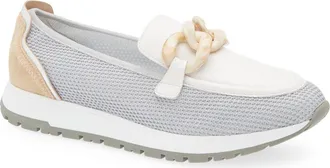 Regarde le ciel Eloida Loafer in White/grey/sabbia at Nordstrom, Size 9.5-10Us