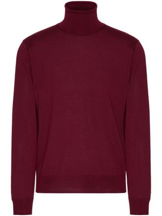 Valentino Garavani turtleneck sweater - Red