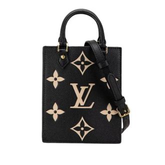Louis Vuitton Pre-owned Mini Bags, female, Black, Size: ONE SIZE Pre-owned Petit Sac Plat