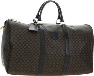 Celine Pre-owned Vintage Boston Bag - Dames - Vintage Weekendtas - Bruin - ONE Size - Leer - Vintage