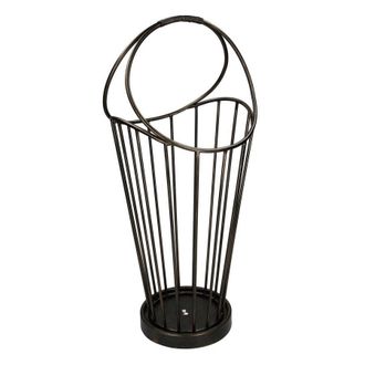 Vacchetti Parag&uuml;ero Redondo De Metal Bronce Oscuro Cm32x30h52-70