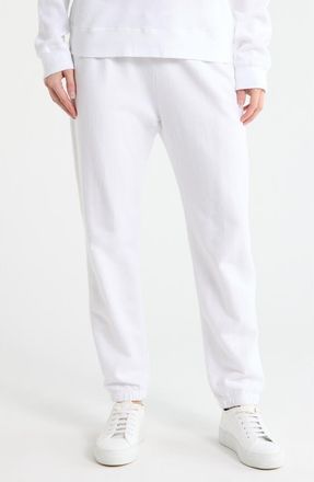 James Perse French Terry Joggers in White at Nordstrom Rack, Size 0