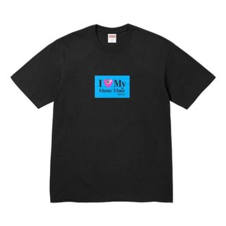 SUPREME SS26 Alone Time T-Shirt Black SUP-SS26-163-BLK