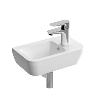 Vitra Set Lavamanos 37x22 Cm Con Grifo A La Derecha + Sif&oacute;n (7091-003-0029-set)