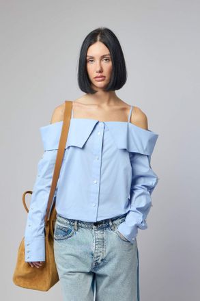Frenken Snap Spaghetti Strap Shirt