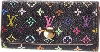Louis Vuitton Black Grenade Monogram Multicolor Coated Canvas Keyholder (Authentic Pre-Loved)
