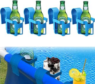 OEM Juego De 4 Portavasos Para Piscina, Portavasos Para Piscina Elevada, Portavasos Para Piscina, Accesorios Para Piscina Elevada, Accesorio Para Spa, Bar