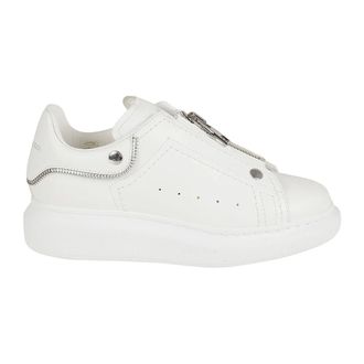 Alexander McQueen Alexander McQueen, Sneakers, female, White, Size: 5 US Sneaker Pelle