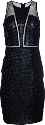Sachin & Babi Sachin + Babi, patched black mini dress
