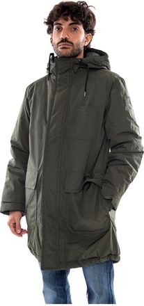 Lee Parka Deep Depths - Heren - Mantels - Groen - Maat: L